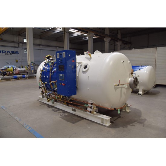 AIR DIVE CHAMBER 1600 MM PRESSURE VESSEL – FULLY EQUIPPED