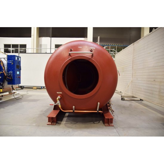 AIR DIVE CHAMBER 1600 MM PRESSURE VESSEL PARTIALLY EQUIPPED