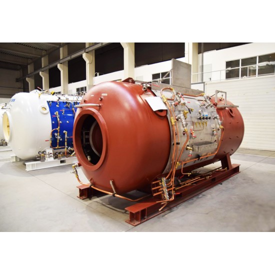 AIR DIVE CHAMBER 1600 MM PRESSURE VESSEL PARTIALLY EQUIPPED