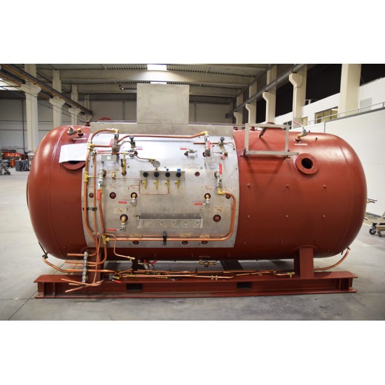 AIR DIVE CHAMBER 1600 MM PRESSURE VESSEL PARTIALLY EQUIPPED