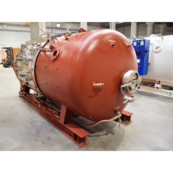 AIR DIVE CHAMBER 1600 MM PRESSURE VESSEL PARTIALLY EQUIPPED