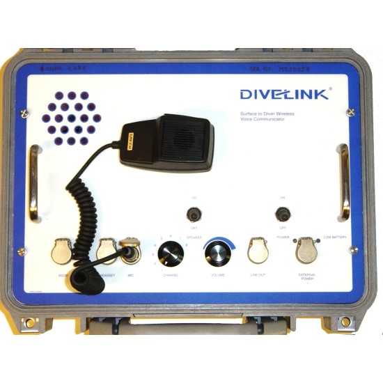 DiveLink Surface to Diver Underwater Communicator