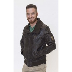 Drass Men's Leather Jacket