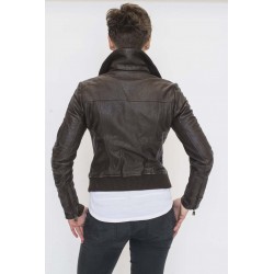 Drass Women's Leather Jacket