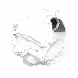 Helmet Light with internal cable routing