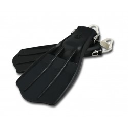 Drass Black Rubber Fins