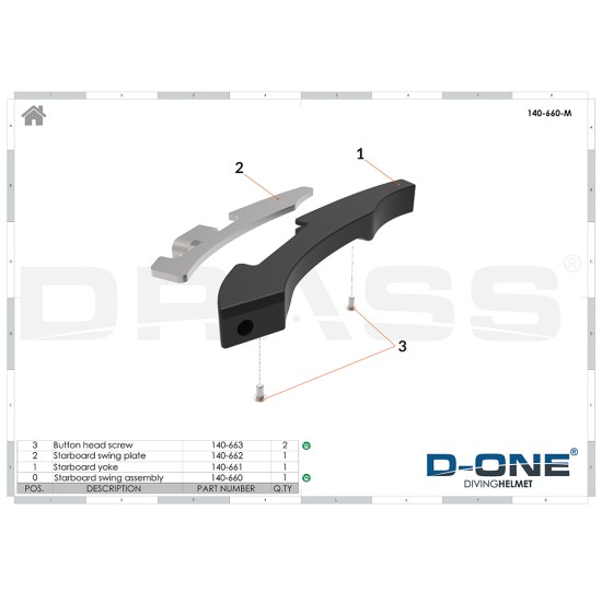 Starboard Swing Assembly